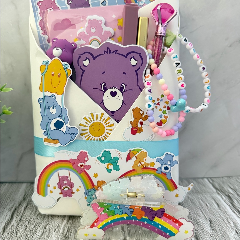 Care Bears Themed Blind Dates With a Book -choose your genre of book